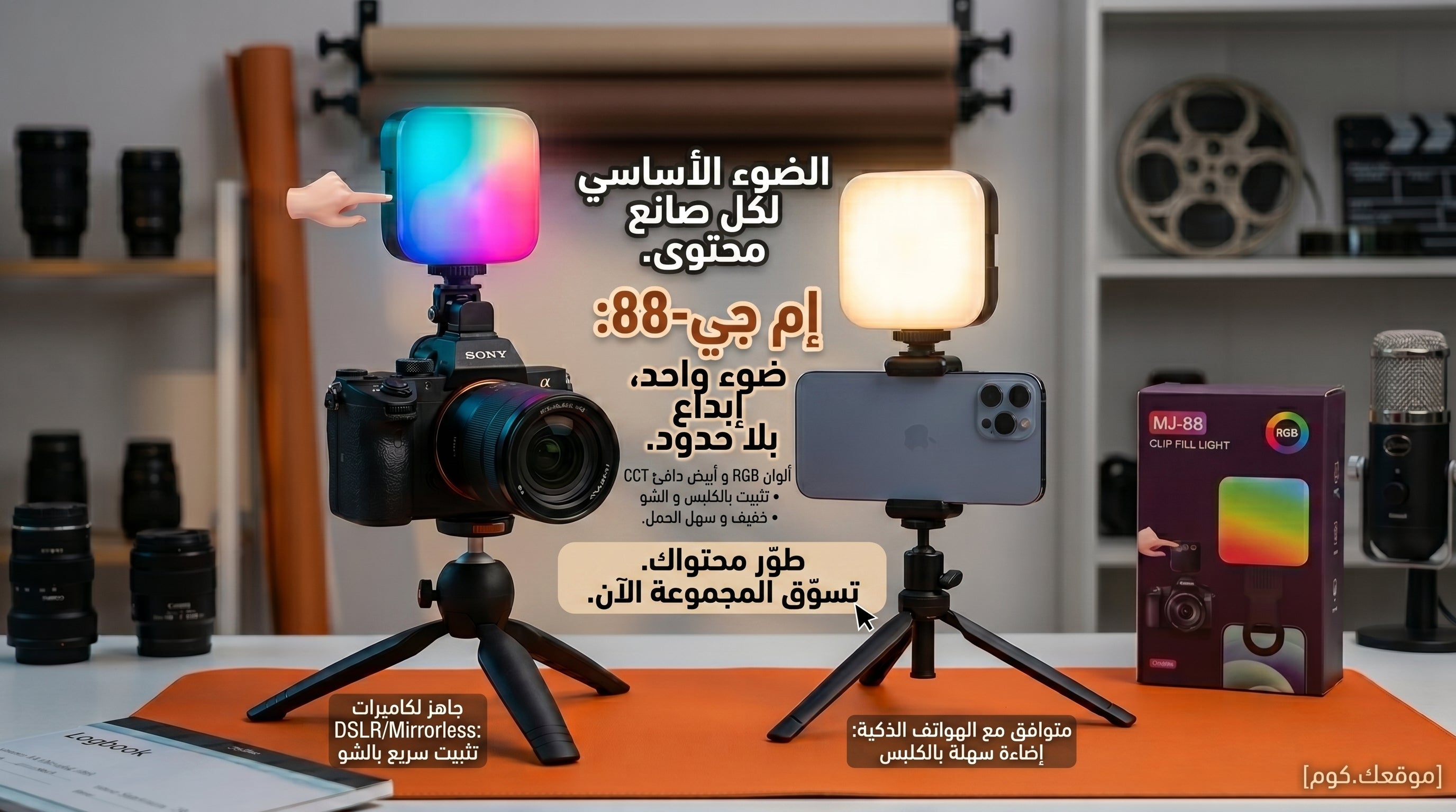 رينج لايت احترافي