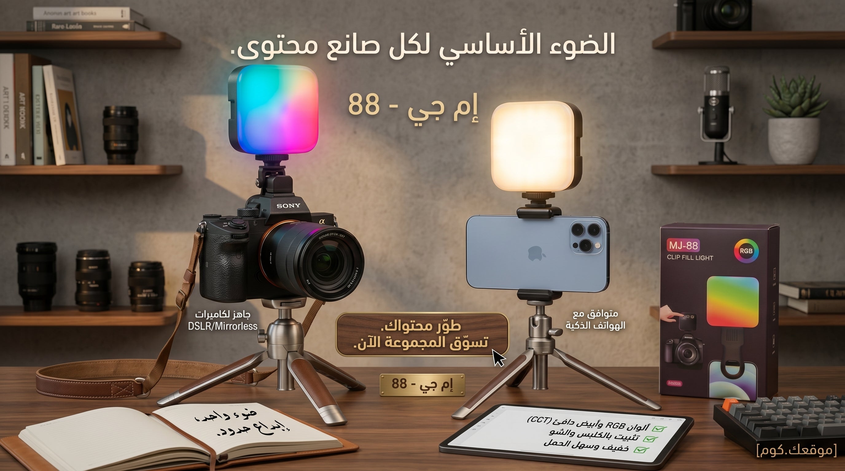رينج لايت احترافي